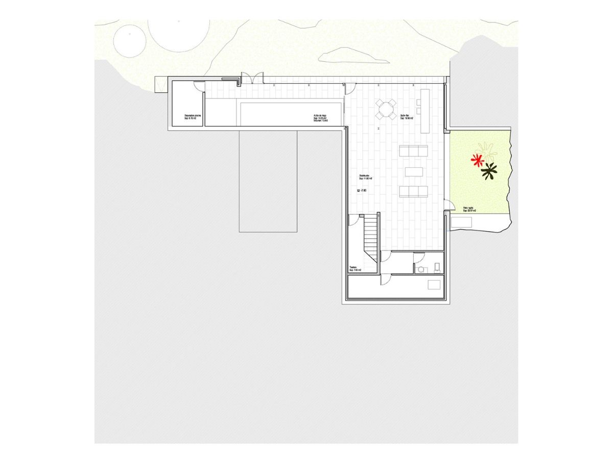 Casa Ramas, situada en Cotos de Monterrey (Madrid). Un proyecto del estudio de arquitectura FH2L Arquitectos