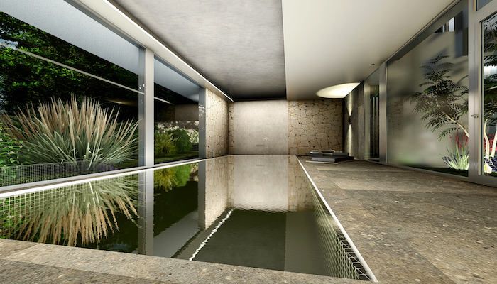 Vivienda unifamiliar, proyecto del estudio de arquitectura FH2L Arquitectos en Las Lomas, Boadilla del Monte, Madrid.